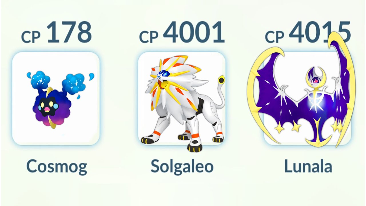 Pokemon GO: Can You Get Shiny Cosmog, Solgaleo & Lunala?