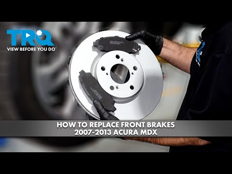 How to Replace Front Brakes 2007-2013 Acura MDX