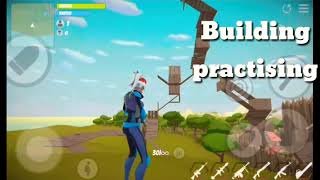 Practising Building for Fortnite Mobile // Giant.io  (HIGHGROUND)