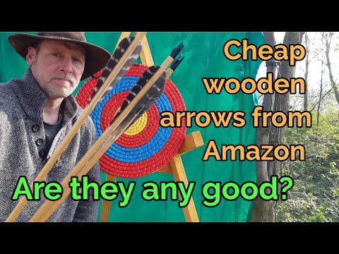 Cheap wooden arrows