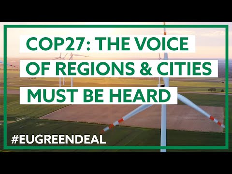  CoR's delegation to COP27: the voice of regions and cities must be heard! 