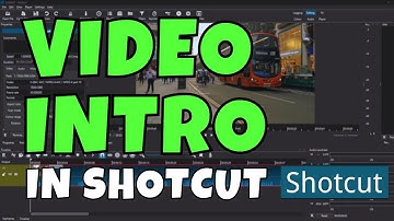 Easy Video Intros in Shotcut Step by Step Tutorial
