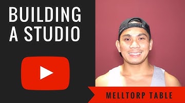 Building a studio - Ikea Melltorp Table