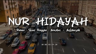 Remix Arabic Reggae🌿 Aslamiyah Relaxing Reggae Slowed