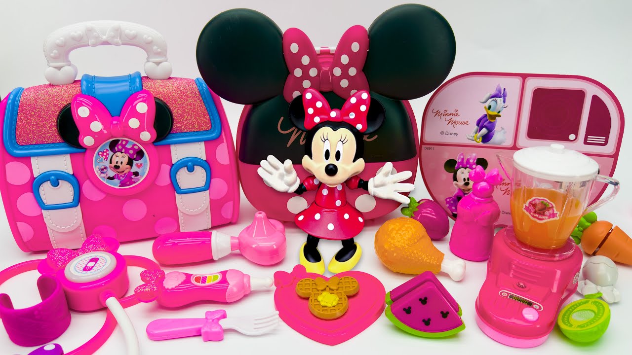Minnie Mouse 2026 🎀 ASMR Review del Set de Cocina Rosa | Disney Toys Unboxing