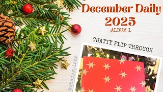 2025 DECEMBER DAILY : ALBUM 1 | CHATTY FLIP THROUGH