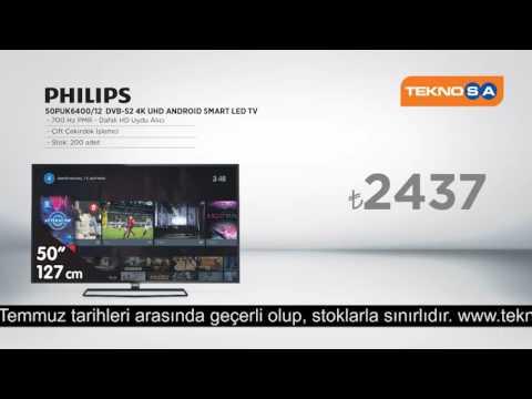 Teknosa Philips 50PUK6400 TV