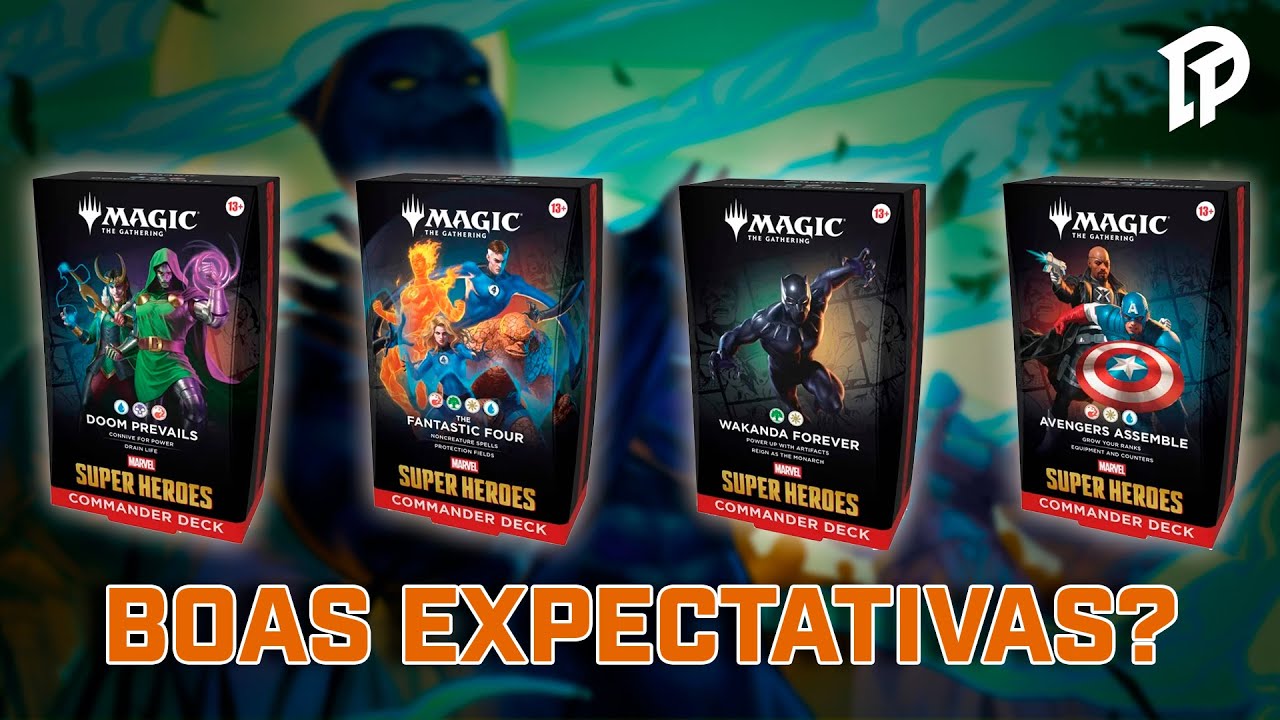 DECKS DE COMMANDER DE MARVEL SUPER HEROES!