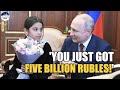Putin Gives Girl From Derbent Office Tour In Kremlin Announces 5 Billion Roubles For Dagestan 