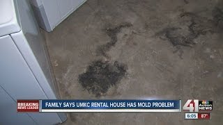 Parent concerned with mold at UMKC room