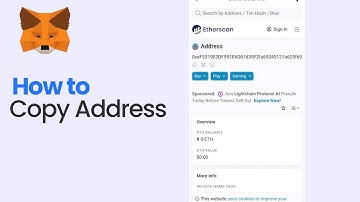How to Copy Address from Metamask