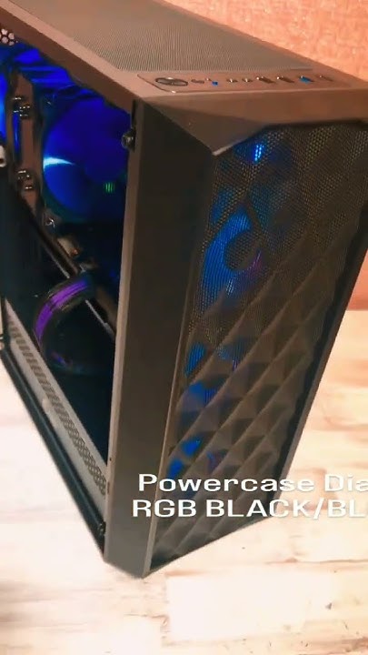 Powercase Diamond Mesh + RGB CustomPC #2011v3 #custom #2697v3 #PC #RGB ...