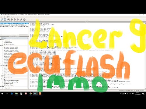 Lancer 9 перенос immo EcuFlash,мицубиси прошивка,перенос иммо