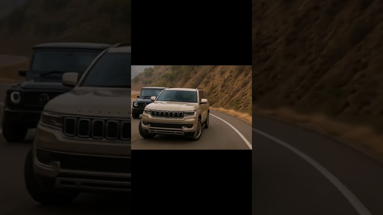 🚗💨 When luxury meets desi vibes! Range Rover Velar, G-Wagon.