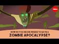 Survival Skills Through Geography in a Zombie Apocalypse