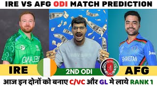 IRE vs AFG Dream11 Prediction | IRE vs AFG Dream11 | Ireland vs Afghanistan ODI Match screenshot 5