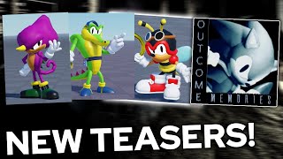 New Espio, Vector And Charmy Models Teased Outcome Memories Roblox