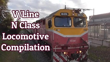 V/Line N Class Locomotive Compilation
