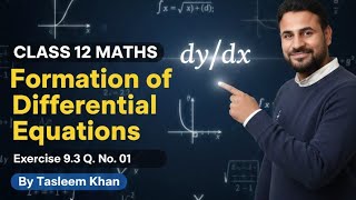 Calculas CLASS 12 MATHS Solution of Differntial Equations &Exercise 9.2 Q. No. 01