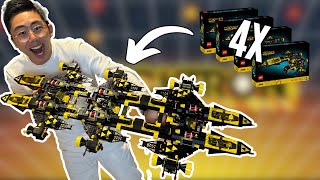 Combining FOUR LEGO Blacktron Renegades!