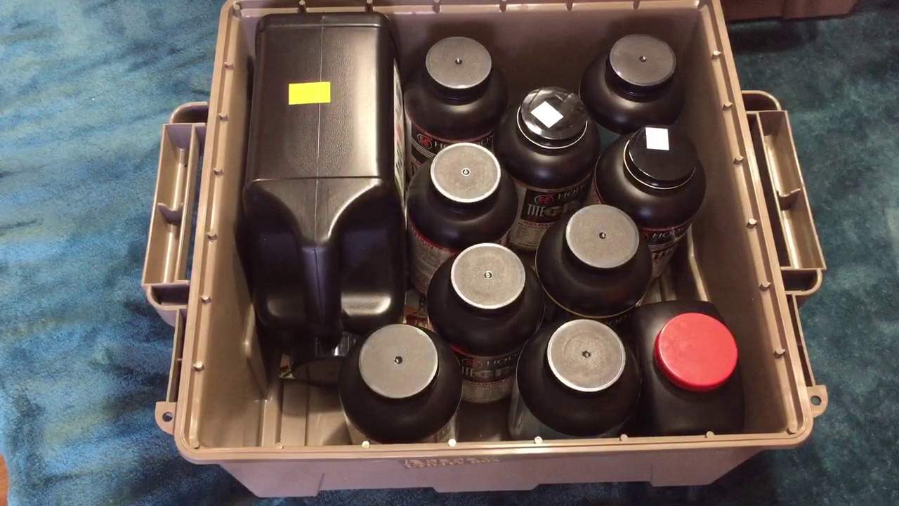 How To Store Powder Smokeless Powder Storage Youtube