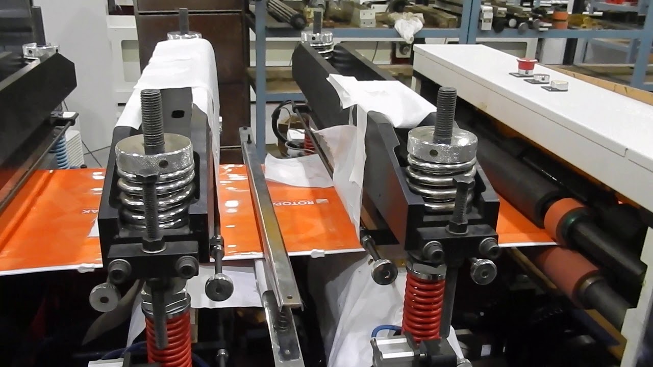 Rectangular Pouch Uflex Uflex SP 12 Bottom Fold Pouch with slider - YouTube