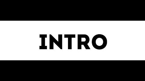 Intro voor onze eerste kanaal :D