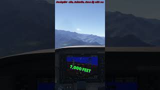 Microsoft Flight Simulator Landing Challenge  Over 7000 Feet!