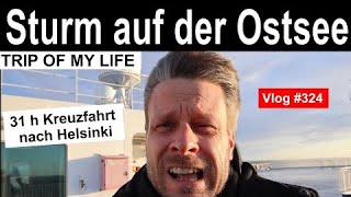 #324 Ostsee Sturm - 31 h auf der Fähre | Mit Finnlines von Travemünde nach Helsinki | Spaß pur!