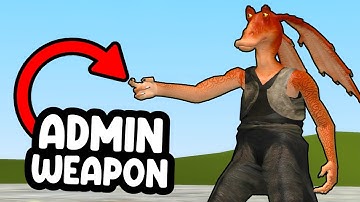 This Invisible Admin Gun Caused SO MUCH CHAOS - Gmod Star Wars RP Admin Trolling