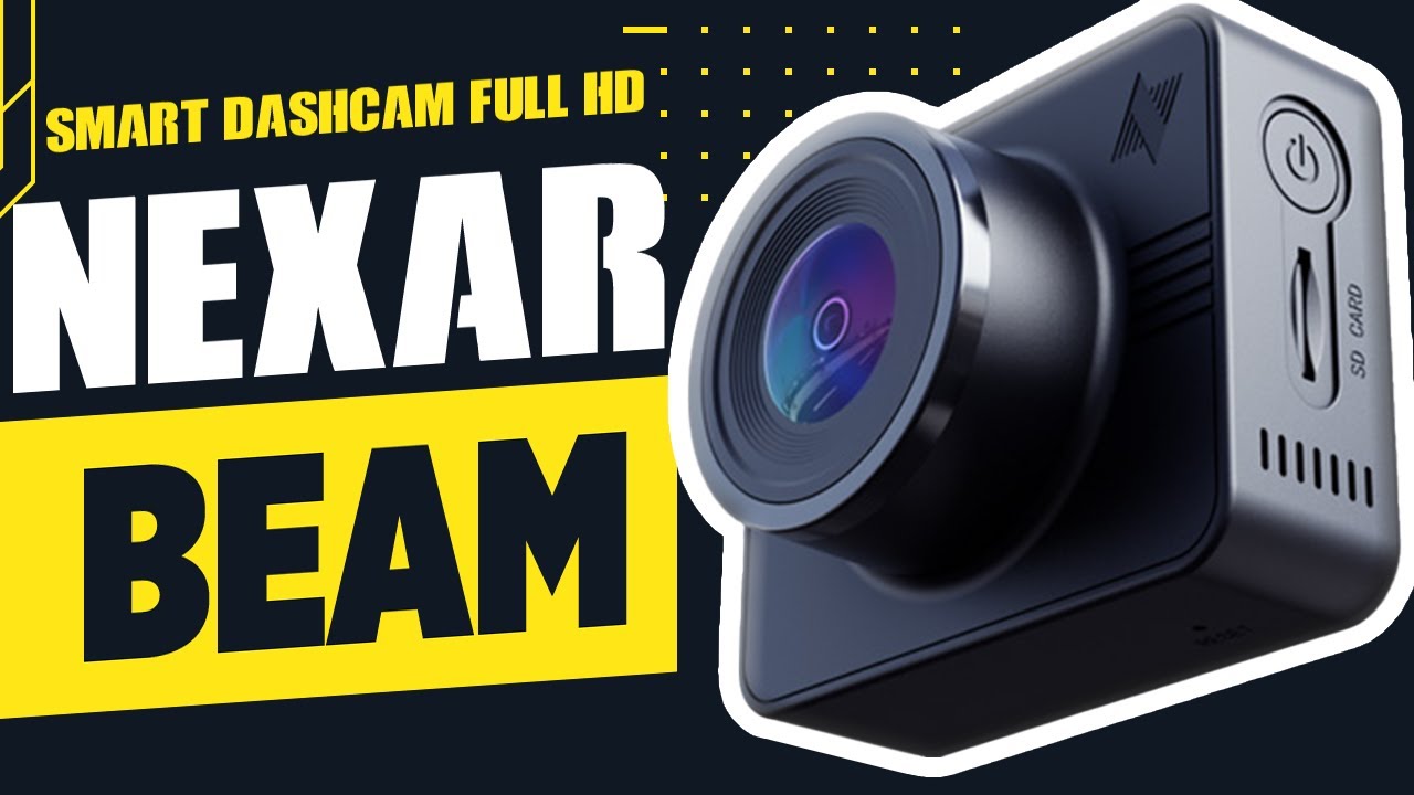 Nexar Beam Review - The Most Unique Smart Dash Camera! 