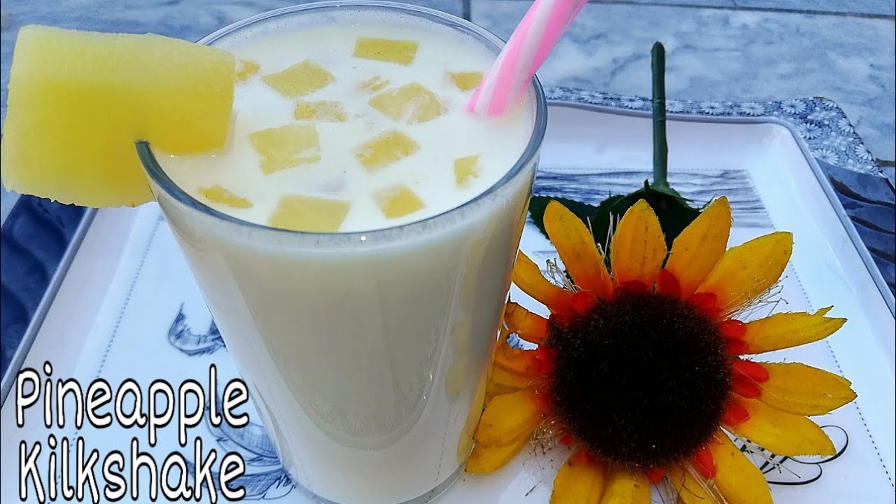 Pineapple Milkshake RecipePineapple ShakeMilkshake RecipePineapple