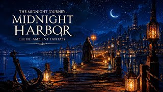 A Midnight Journey Through the Harbor | Ambient Fantasy Music