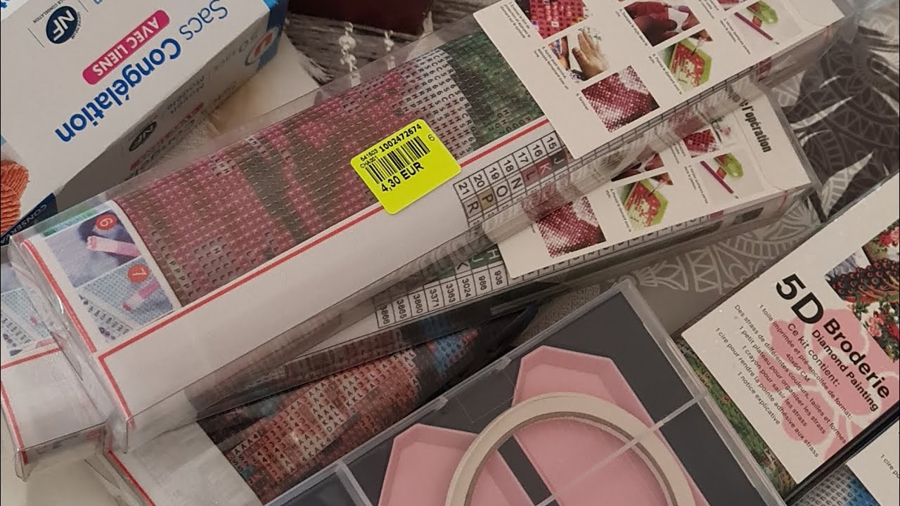 haul diamant painting Action, Noz