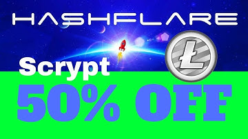 50% Off Hashflare Scrypt Mining Contracts - 40% Price Drop + 10% Discount