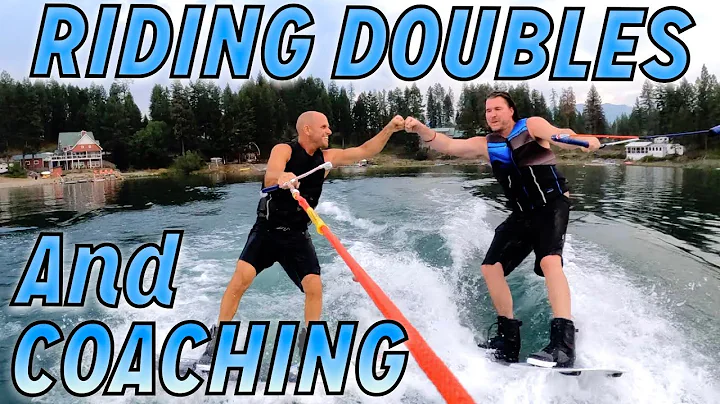 Wakeboard Coaching While Riding Doubles in Montana!