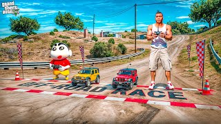 GTA 5: Franklin & Shinchan Participated Off Road Race Rc Thar Rox In Gta 5 (Gta5 mods)