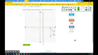 Graphing reflections - IXL practice tutorial