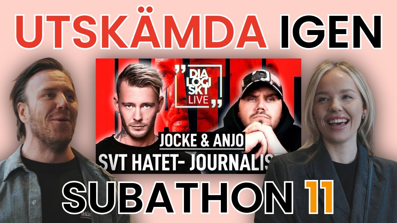 JOAKIM LUNDELL OCH ANJO BLIR UTFRÅGADE I DIALOGISKT | SUBATHON 11