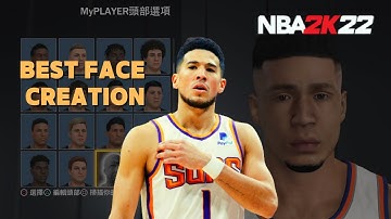2022│*BEST*Devin Booker Face Creation NBA2K22