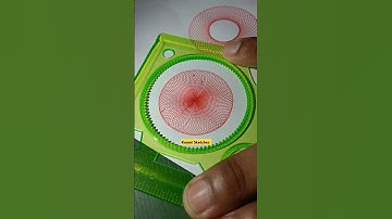 Amazing Spirograph ⭕ #spirograph #satisfying #asmr #spirographbykamal #pattern #skills #india #usa