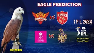 IPL 2024 | SRH vs PBKS | RR vs KKR | Eagle Prediction