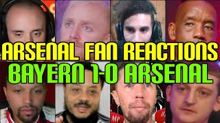 ARSENAL FANS REACTION TO BAYERN 1-0 ARSENAL | FANS CHANNEL