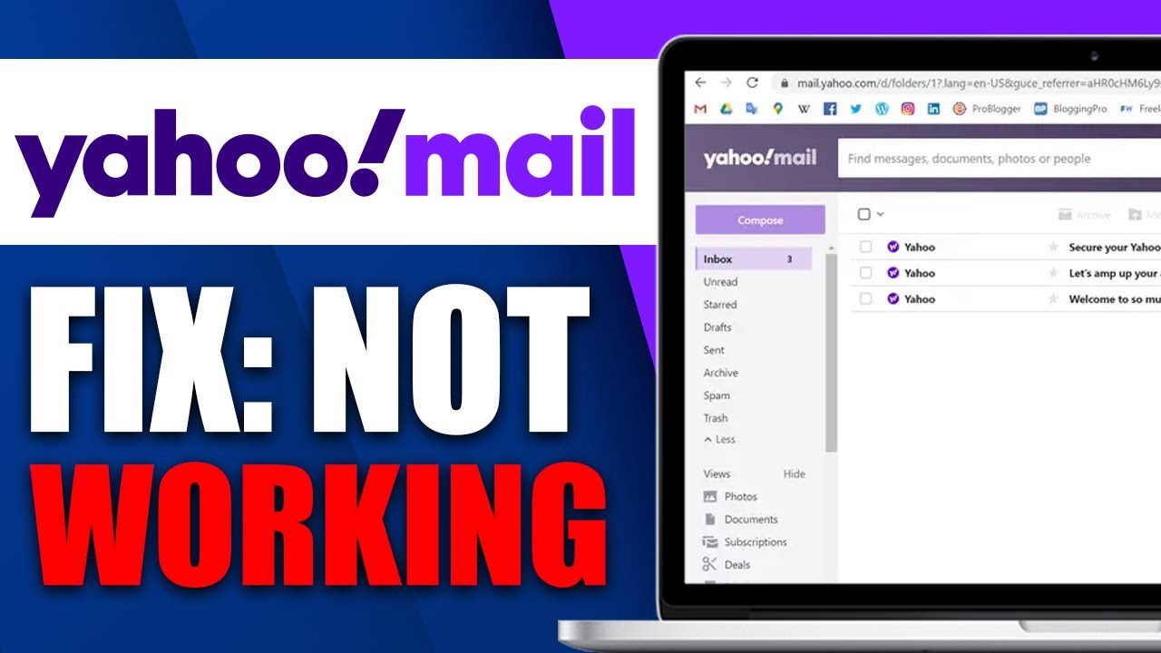 How To Fix Yahoo Mail Not Working (Best 2025 Solution) - YouTube