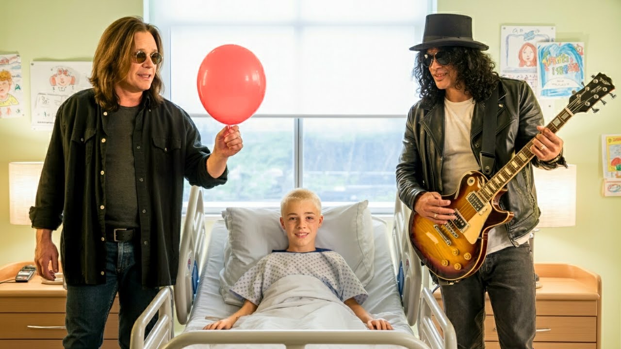 Ozzy Osbourne and Slash Surprised a Boy With Leukemia, But Nobody Expected What Happened Next
