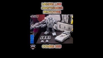Transformers Missing Link Sunstreaker and Arcee Prototypes #missinglink #transformers #hasbro
