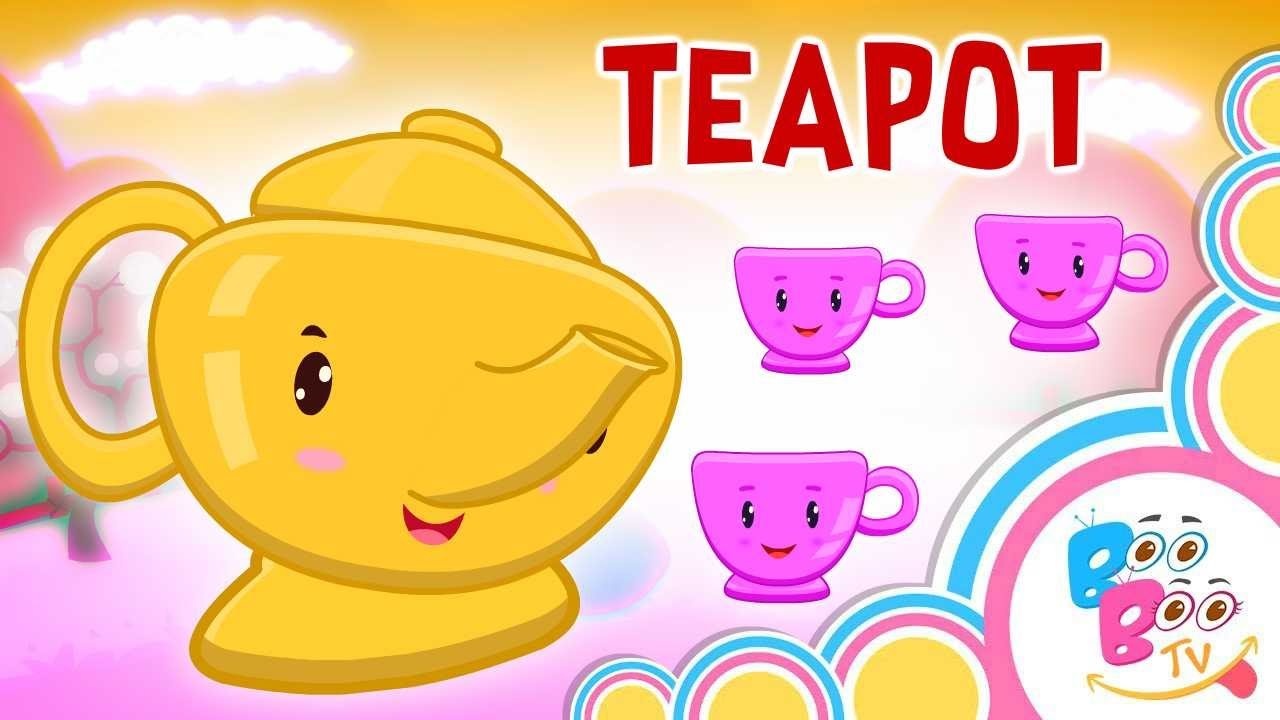 LITTLE TEA POT English Rhymes Animated videos Nursery Rhymes