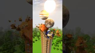 Small To Big Planets vs Tower
