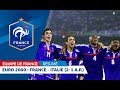 Equipe de France, Euro 2000 : France-Italie (2-1 a.p.), un titre en or, résumé I FFF 2013