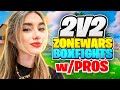 2v2 Zonewars & Boxfights VS Pros!